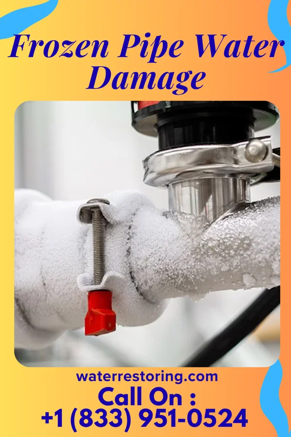 Frozen Pipe Water Damage in Willard, OH